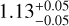 $1.13_{ - 0.05}^{ + 0.05}$