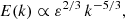 $$ \begin{aligned} E(k) \propto \varepsilon ^{2/3}\,k^{-5/3}, \end{aligned} $$