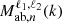 $ {M_{\mathrm {ab},n}^{\ell _1, \ell _2}}(k) $