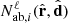 $ N_{\mathrm {ab},i}^{\ell }({{\hat {{{\mathbf {{{r}}}}}}}},{{\hat {{{\mathbf {{{d}}}}}}}}) $