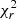 $ \chi ^2_r $