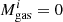 $ M_{\text{gas}}^{i} = 0 $