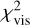 $\[\chi_{\text {vis }}^{2}\]$