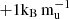 $ +{1}{\mathrm{k}_{\mathrm{B}}\,\mathrm{m}_{\mathrm{u}}^{-1}} $