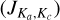 \[\left( {{J_{{K_a},{K_c}}}} \right)\]
