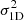 $ \sigma _{\textrm {1D}}^2 $