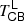 $ T^{\mathsf{L}}_{\mathsf{CB}} $