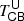 $ T^{\mathsf{U}}_{\mathsf{CB}} $