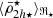 $ \langle\bar{\rho}^{\star}_{2h\star}\rangle_{\Re_{\star}} $