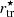 $ r_{\mathrm{tr}}^{\star} $