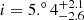 $ i = 5.^{\circ }4^{+2.1}_{-2.6} $