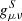 $ g_{\mu \nu }^S $