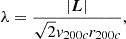 $$ \begin{aligned} \lambda&= \frac{|\boldsymbol{L}|}{\sqrt{2} v_{200c} r_{200c}}, \end{aligned} $$