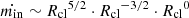 $ \dot{m_{\mathrm{in}}} \sim {R_{\mathrm{cl}}}^{5/2} \cdot {R_{\mathrm{cl}}}^{-3/2} \cdot {R_{\mathrm{cl}}}^{0} $