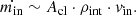 $$ \begin{aligned} \dot{m_{\rm in}} \sim A_{\rm {cl}} \cdot \rho _{\rm {int}} \cdot v_{\rm {in}} . \end{aligned} $$