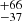 $ {}^{+66}_{-37} $