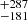 $ {}^{+287}_{-181} $