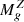 $ M_{g}^{Z} $