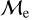 $\mathcal{M}_{\mathrm{e}}$