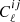 $ C_{\ell }^{ij} $