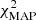 $ \chi^{2}_{\mathrm{MAP}}\, $