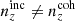 $ {n^{\mathrm{inc}}_{z}} \neq {n^{\mathrm{coh}}_{z}} $
