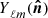 $ {\,_{{}}\!\! \,{\mathit {Y}}\, ^{{}}_{\!{\ell m}}}(\boldsymbol {{\hat {n}}}) $