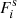 $ F^\mathrm {s}_i $