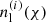 $ n^{(i)}_\mathrm {l}(\chi ) $