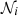 $ {\cal {{N}}}_{i} $