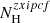 $ N_{\mathrm{H}}^{zxipcf} $