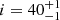 $ i = 40^{+1}_{-1} $