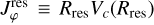 $J_{\varphi}^{\rm res} \equiv R_{\rm res} V_c(R_{\rm res})$