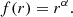 $$ \begin{aligned} f(r) = r^{\alpha } . \end{aligned} $$