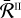 $\frame{\bar R^\frame{II}}$