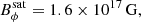 $$ \begin{aligned} B_\phi ^\mathrm{sat}&= 1.6\times 10^{17}\,\mathrm{G} ,\end{aligned} $$