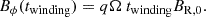 $$ \begin{aligned} B_\phi (t_{\rm winding}) = q \Omega \ t_{\rm winding} B_{\rm R,0}. \end{aligned} $$