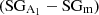 $ \rm (SG_{A_1}-SG_m) $