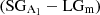 $ \rm (SG_{A_1}-LG_m) $