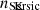 $ n_{\mathrm {S\acute {e}rsic}} $