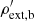 $ \rho ^{\prime}_\mathrm {ext,b} $