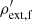 $ \rho ^{\prime}_\mathrm {ext,f} $