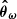 $ \boldsymbol{\hat{\theta}}_{\boldsymbol{\omega}} $
