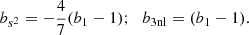 $$ \begin{aligned} b_{s^2} = -\frac{4}{7} (b_1-1){;} \quad b_{3\mathrm{nl}} = (b_1-1). \end{aligned} $$