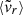 $ \langle \tilde v_r \rangle $