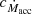 $ c_{\dot M_\text{acc}} $