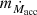 $ m_{\dot M_\text{acc}} $