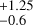 $_{-0.6}^{+1.25}$