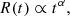 $$ \begin{aligned} R(t) \propto t^{\alpha }, \end{aligned} $$