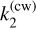 $k_2^{(\mathrm{cw})}$